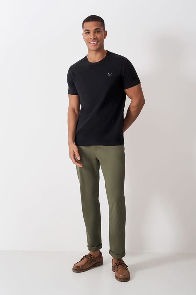 Crew Clothing Crew Clothing Men's Crew Classic T-Shirt Black - 2