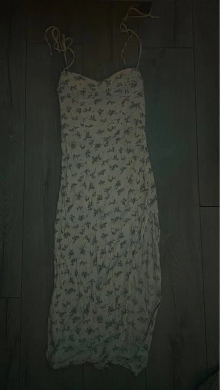 Bershka Cute blue floral bershka dress