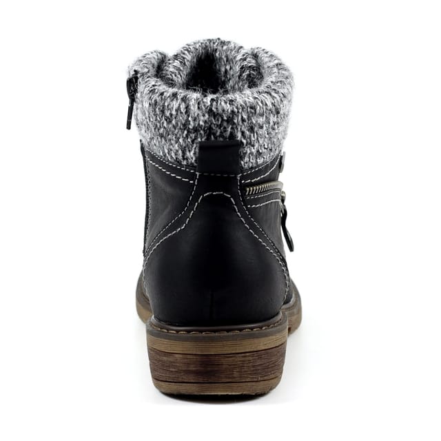 Lunar Lunar Women's Benson III Waterproof Ankle Boots in Black - 2