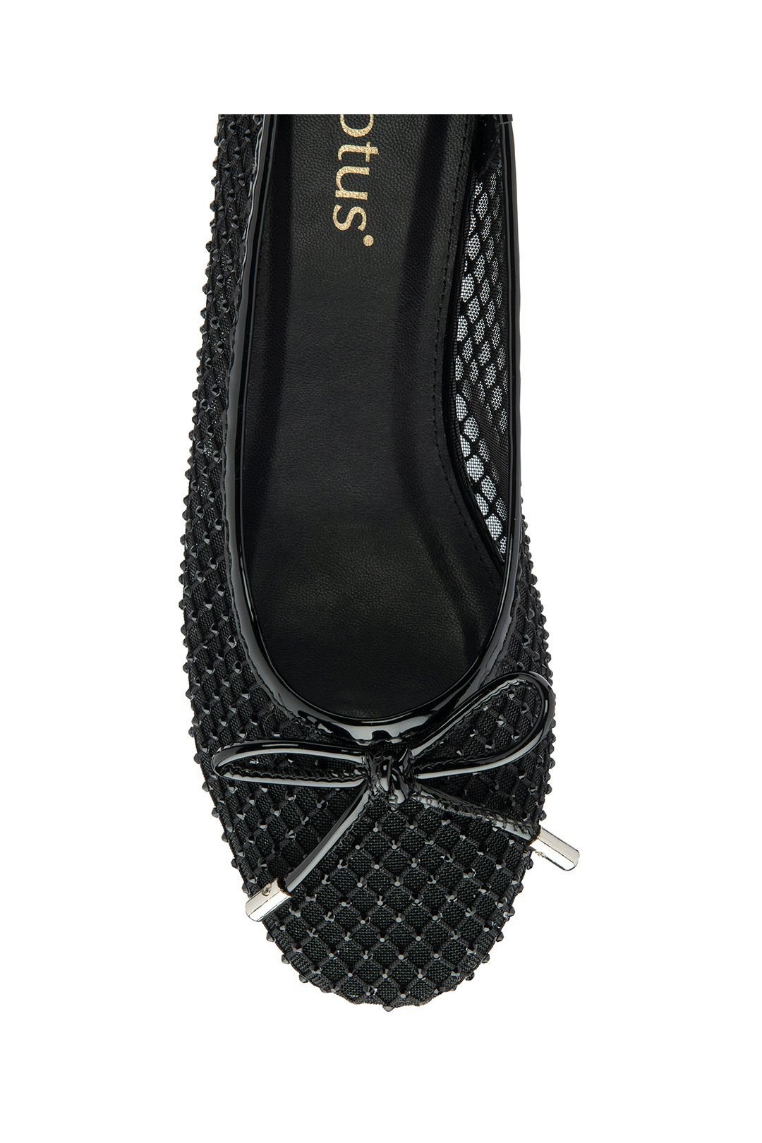 Lotus Lotus Women's 'Americas' Flat Ballerina Shoes in Black - 4