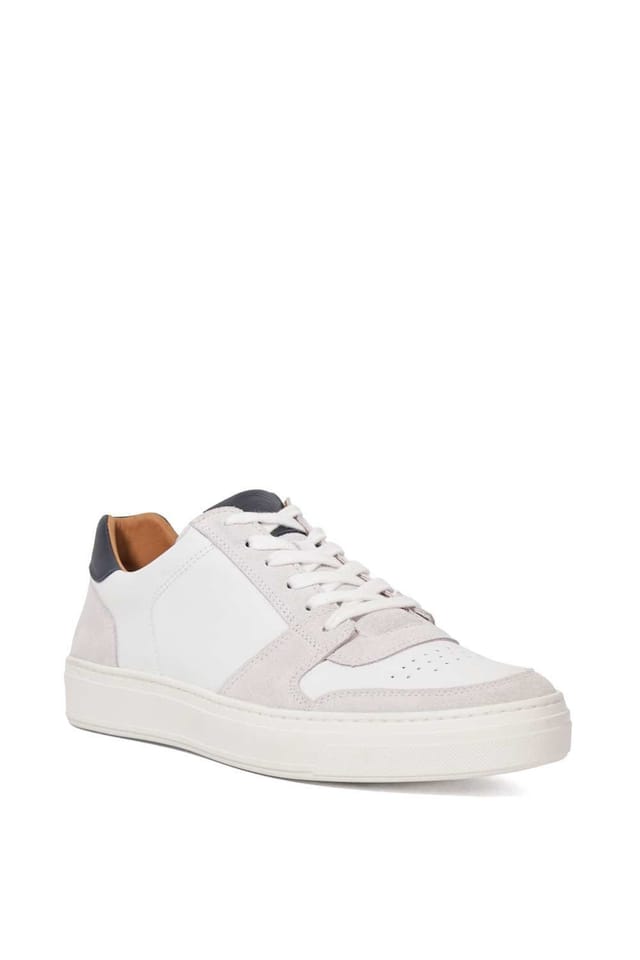 Dune London Dune London Men's 'Tawly' Leather Trainers in White - 2