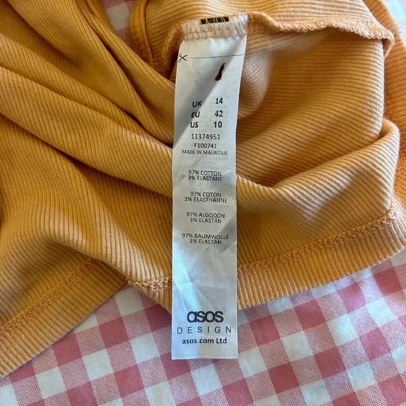 ASOS Design Orange ASOS Design Cami