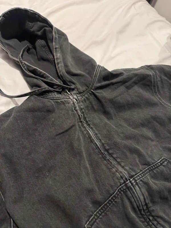 Zara Zara Denim Workwear Jacket - Grey - S