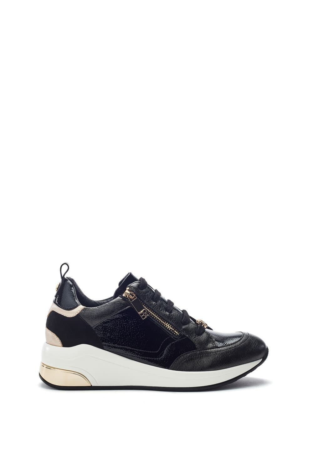 Moda In Pelle Moda In Pelle Women's Corali' Porvair Trainers in Black