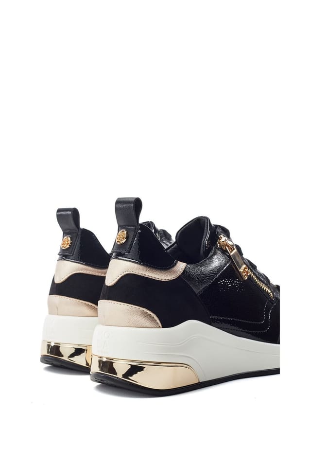 Moda In Pelle Moda In Pelle Women's Corali' Porvair Trainers in Black - 3