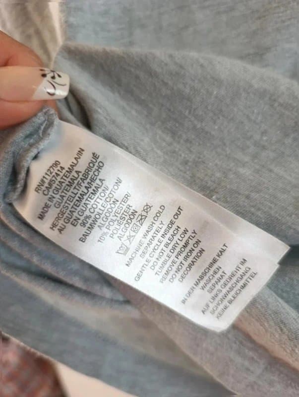 True Religion True Religion Buddha world Tour T-Shirt Grey Marl Oversized Streetwear Tee XL