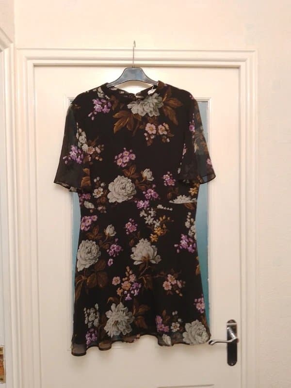 Warehouse Chiffon dress