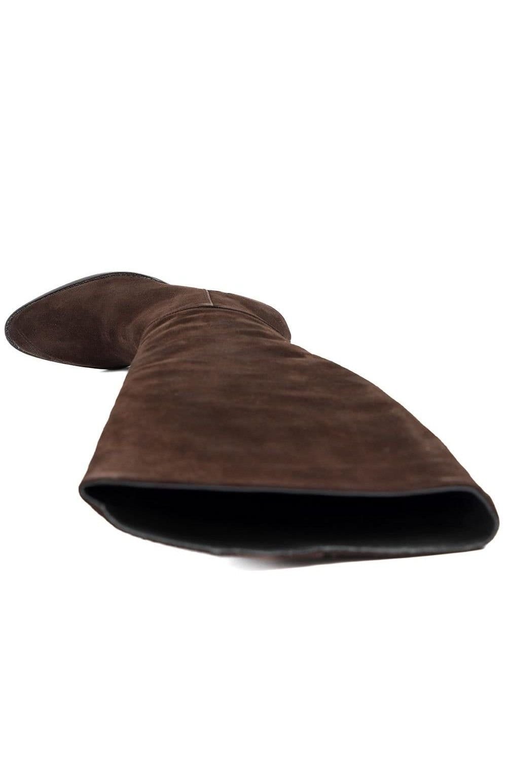 Jones Bootmaker Jones Bootmaker Women's Debbie Smart Leather Long Boots in Brown - 4