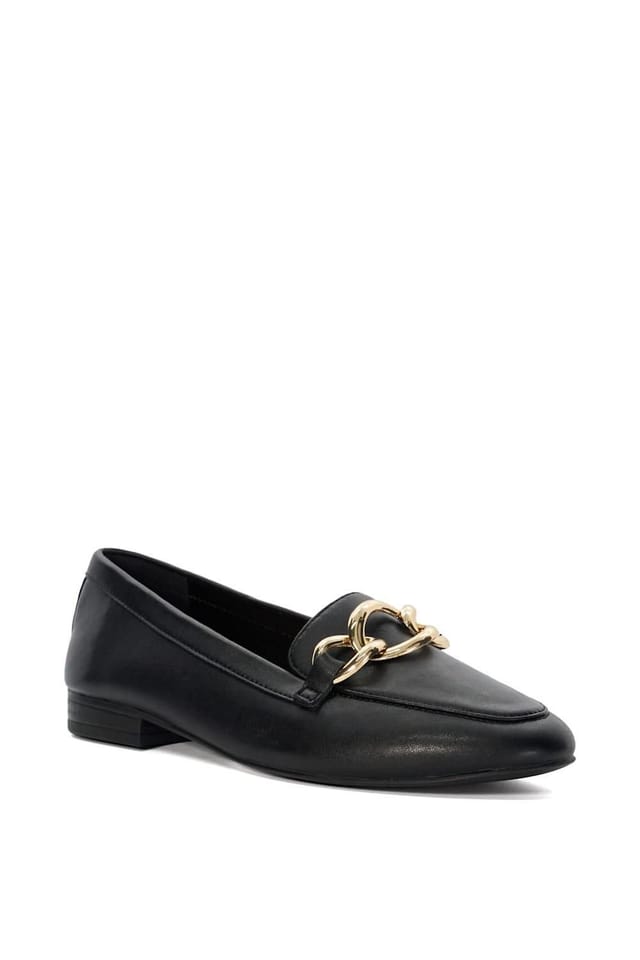 Dune London Dune London Women's 'Gloria' Leather Loafers in Black - 2