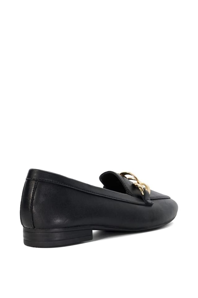 Dune London Dune London Women's 'Gloria' Leather Loafers in Black - 3