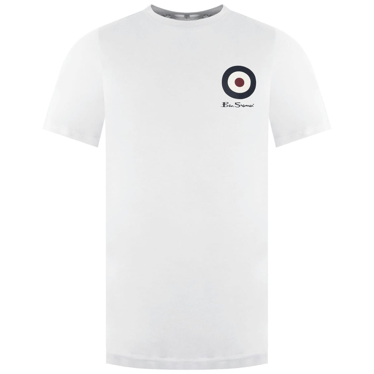 Ben Sherman Ben Sherman Men's Chest Target White T-Shirt - 1