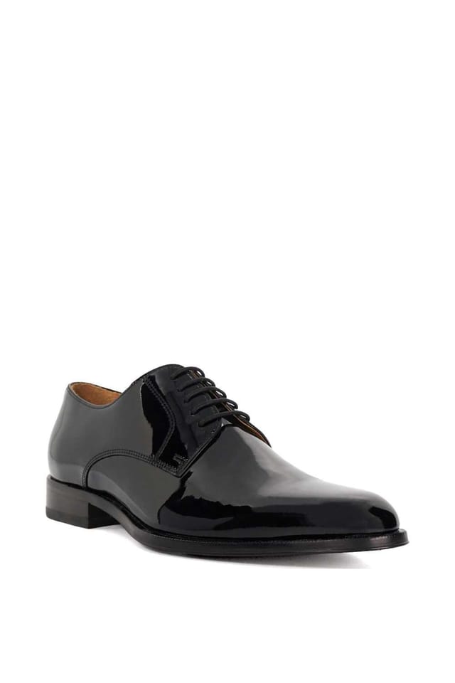 Dune London Dune London Men's Wide Fit 'Salisburry' Leather Oxfords in Brown - 2