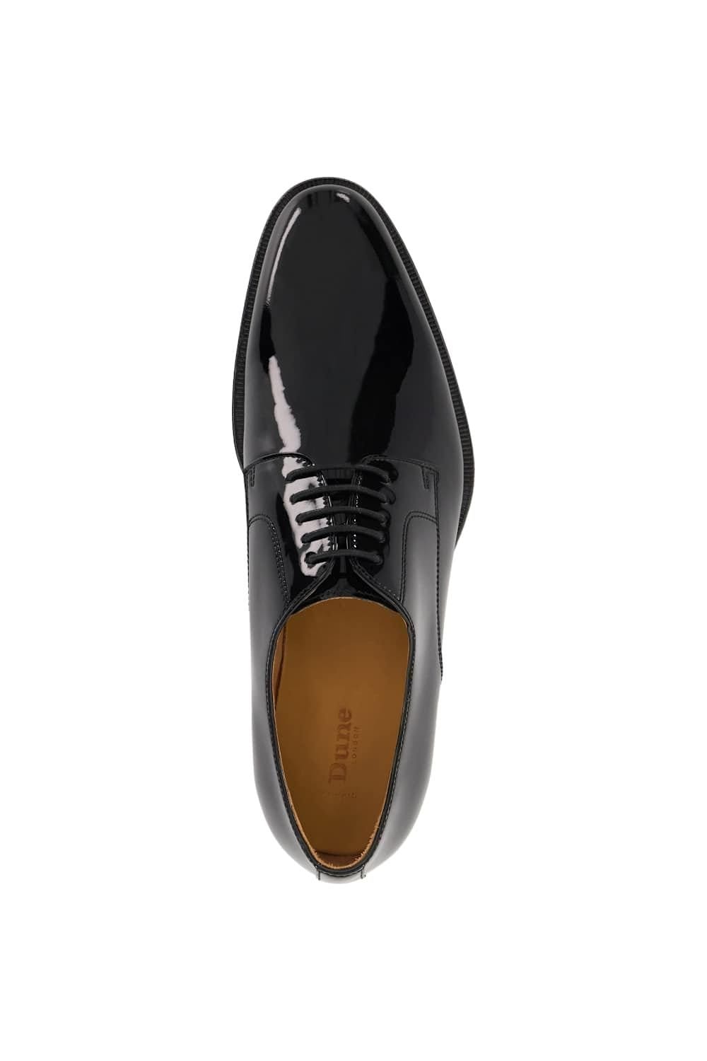 Dune London Dune London Men's Wide Fit 'Salisburry' Leather Oxfords in Brown - 4