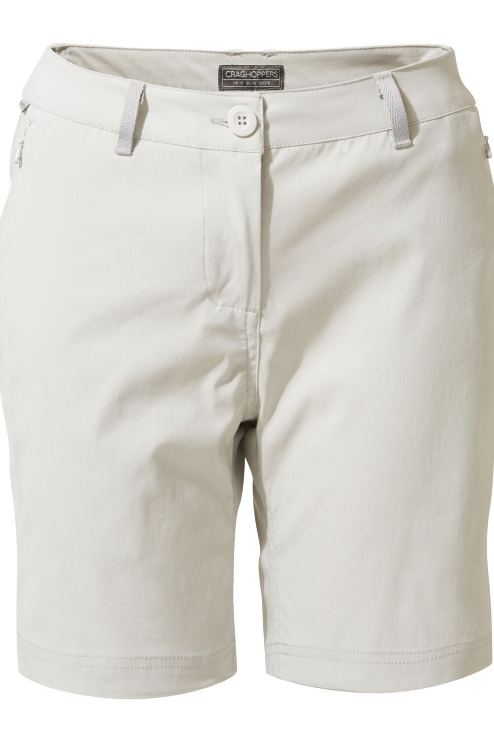 Craghoppers Craghoppers Women's Stretch 'Kiwi Pro' Walking Shorts in Light Grey - 3