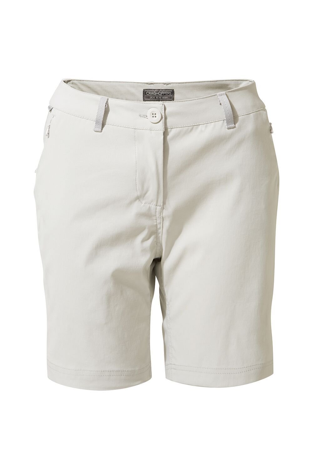 Craghoppers Craghoppers Women's Stretch 'Kiwi Pro' Walking Shorts in Light Grey - 4