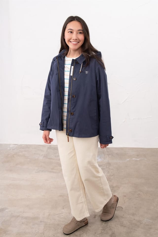 Lighthouse Clothing Lighthouse Clothing Women's Blair Coat in Navy - 3