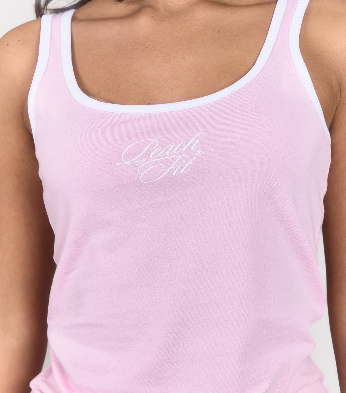 Peach Fit Women's Light Pink Cotton Lily Vest Peach Fit New Look - 4