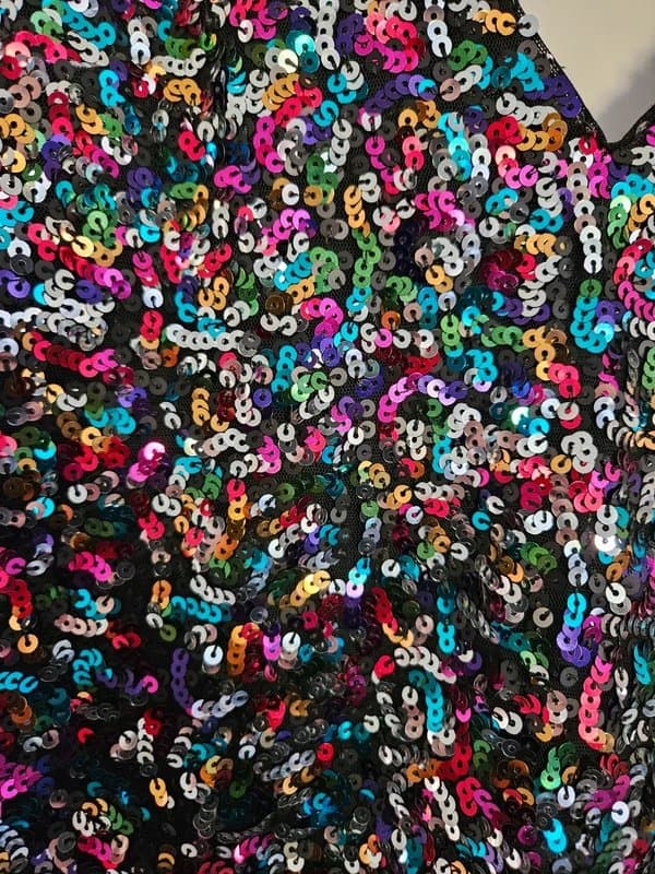 New Look New Look Multi-Colour Sequin Mini Dress - UK10
