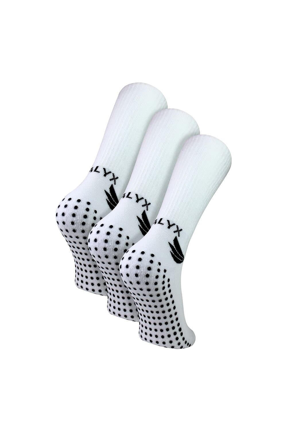 TALYX TALYX Men's 3 Pack Bamboo Crew Socks in White
