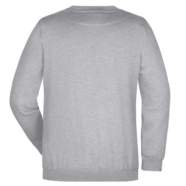 James and Nicholson James and Nicholson Men's Heavy Sweatshirt in Grey - 2