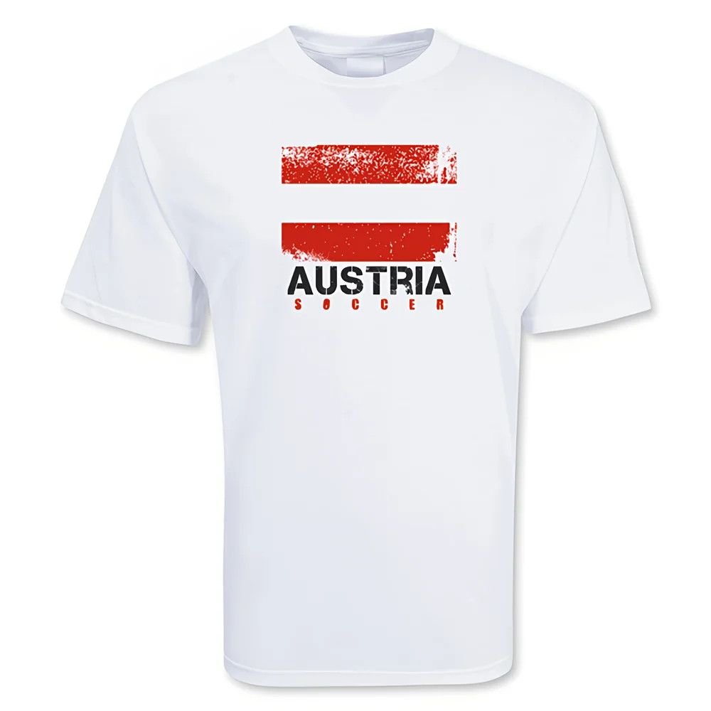 Austria Austria Men's Football T‑shirt in White - 2