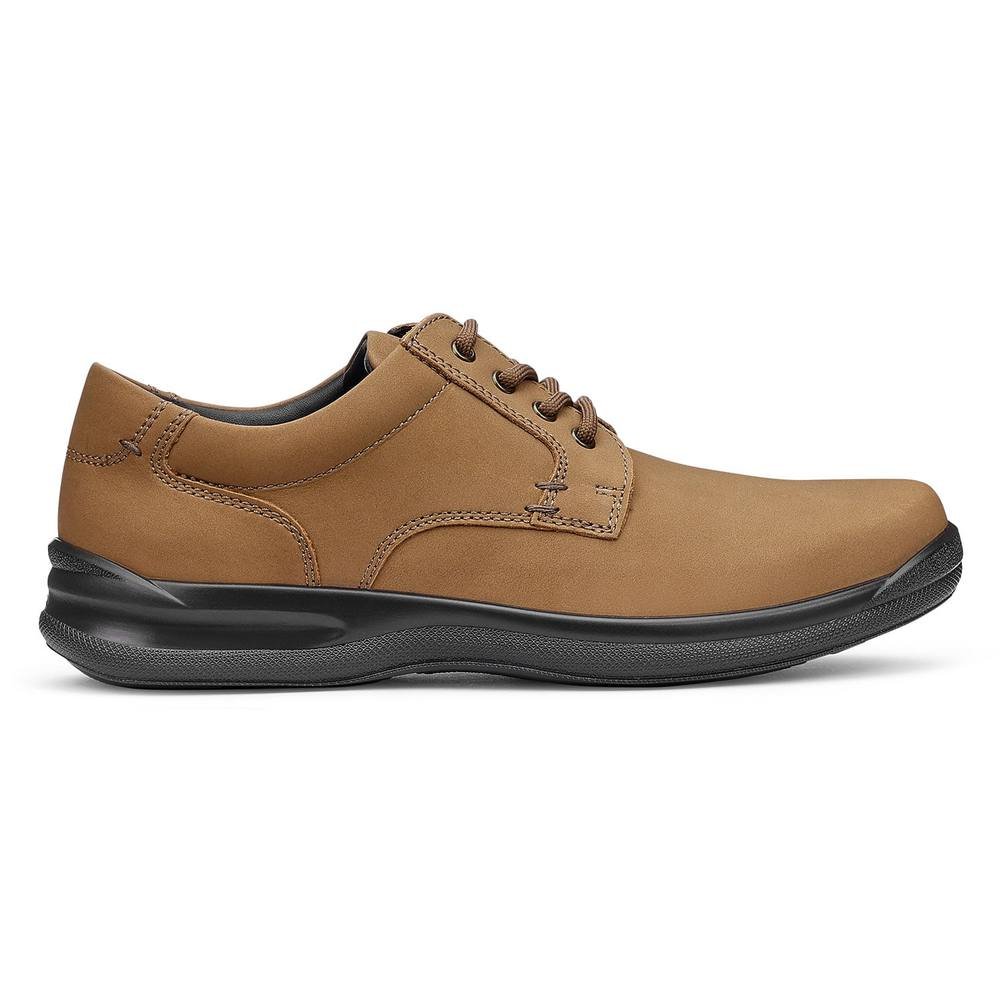 Hotter Hotter Men's 'Burton II' Lace-Up Shoe in Tan - 3