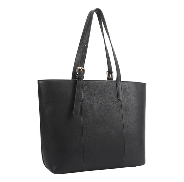 Paul Costelloe Paul Costelloe Women's Cambridge Leather Shoulder Bag in Black - 2