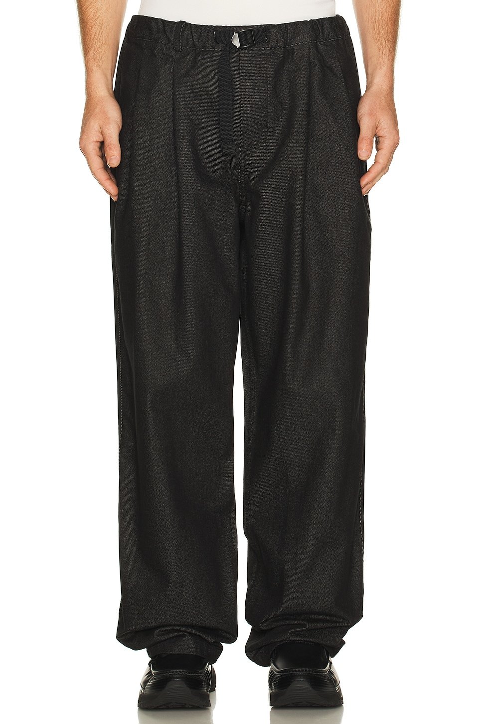revolve Two Tuck Wide Denim Pants - 1