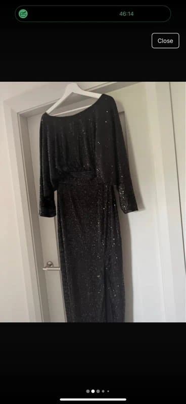 ASOS Sequin maxi dress