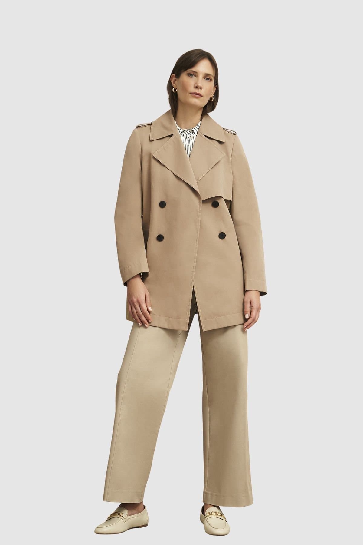 Hobbs London Hobbs London Beige Trench Coat