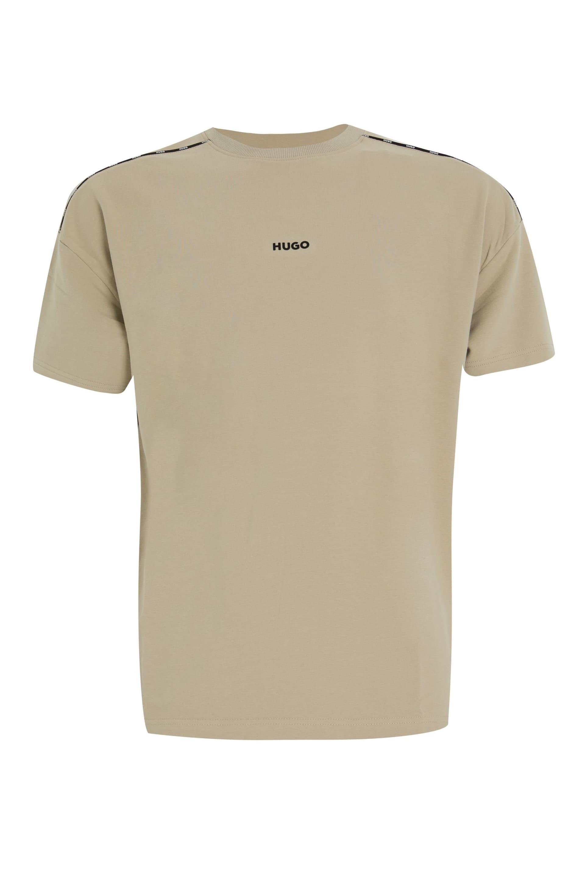 HUGO Hugo Men's Noah T-Shirt Beige Overflow