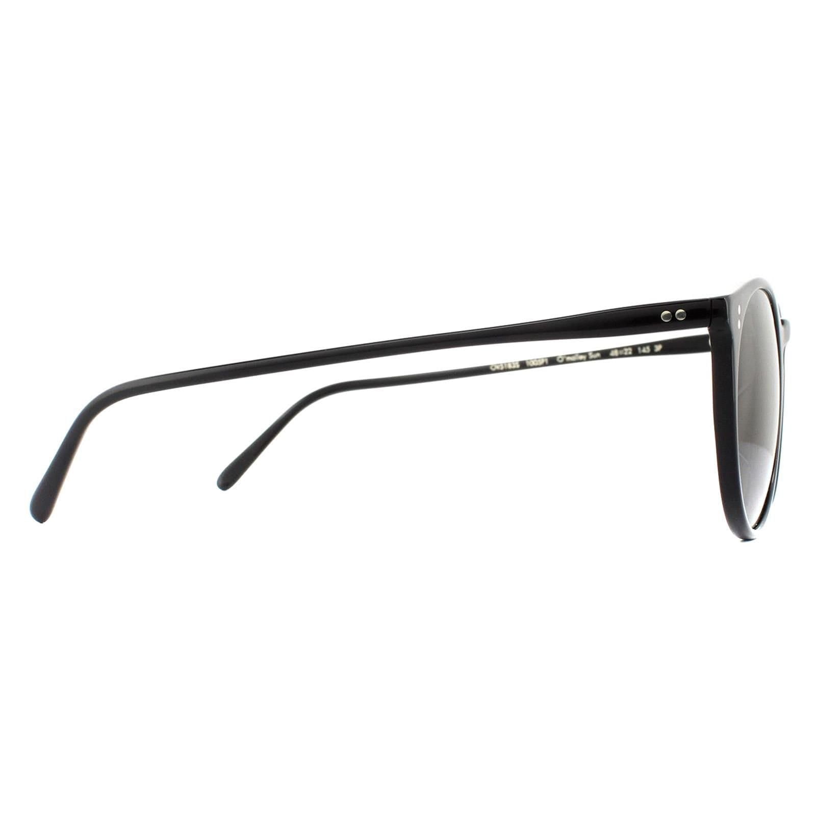 Oliver Peoples Oliver Peoples Men's Round Black G-15 Polarized Sunglasses - 4