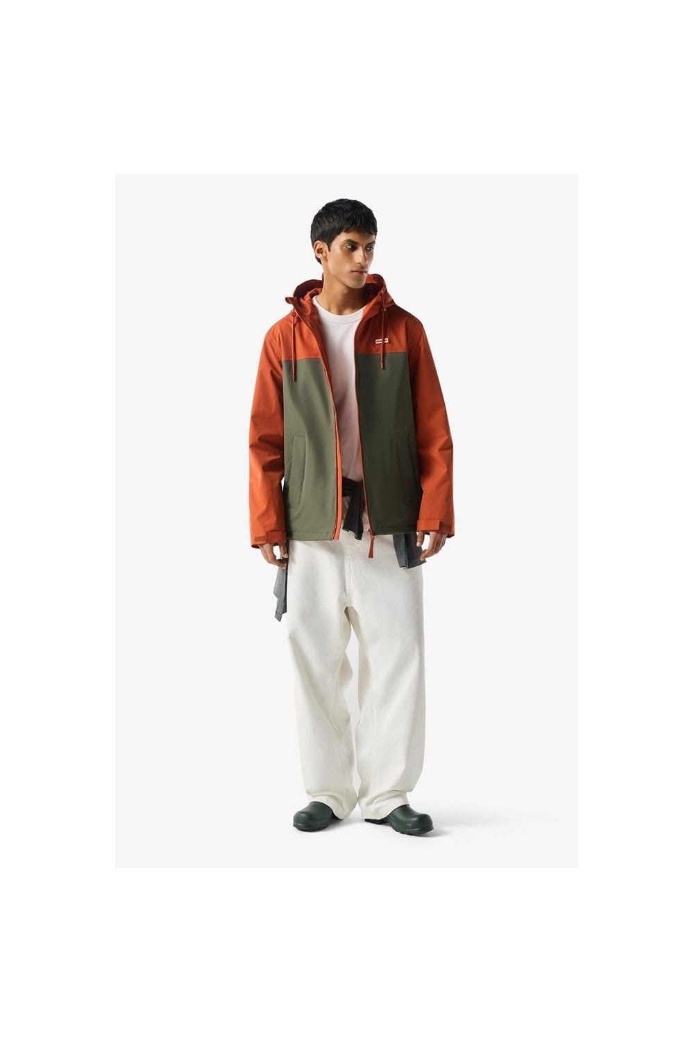Hunter Hunter Men's Original Block Waterproof Jacket in Burnt Orange - 4