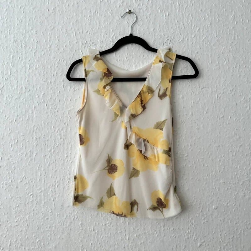 Vintage Vintage Lemon Top Tank - size S