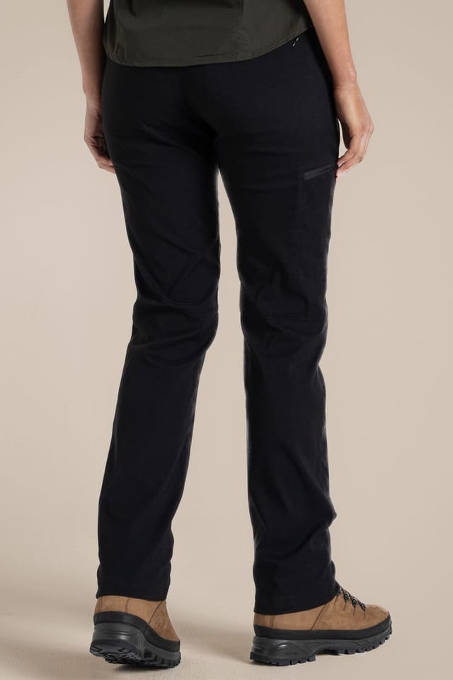 Craghoppers Craghoppers Women's Expert Kiwi Pro' Stretch Water Repellent Trousers in Black - 3