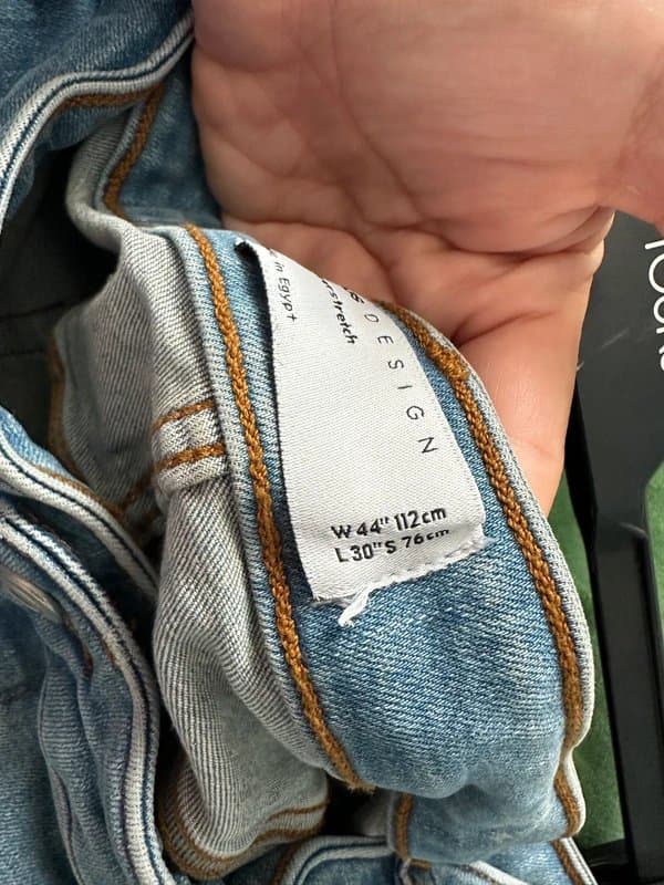 ASOS Design Skinny jeans light blue 44w30l