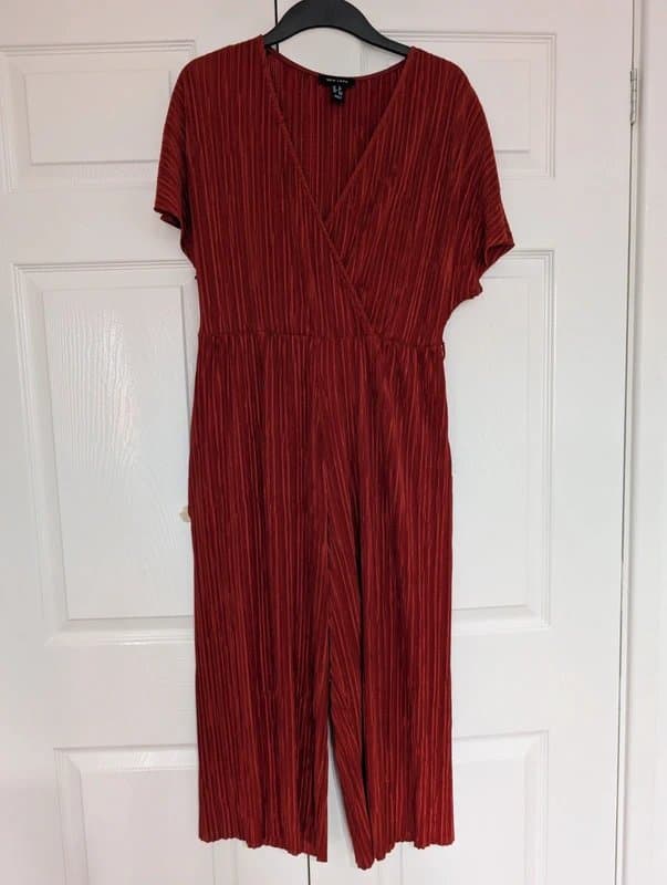 New Look Burnt orange jumpsuit