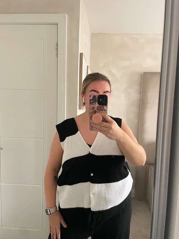 ASOS Design ASOS design waistcoat cardigan