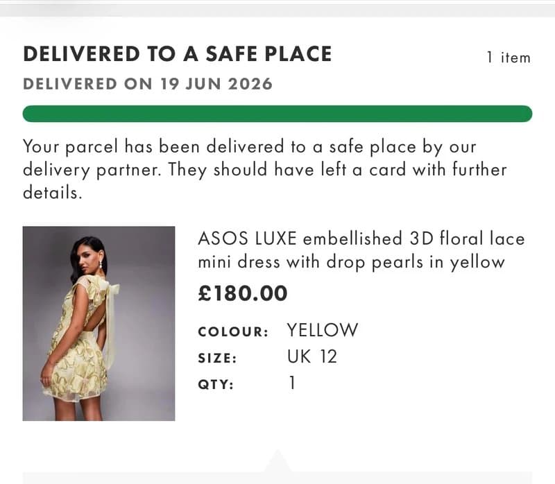 ASOS ASOS Luxe Dress - Sold Out Style