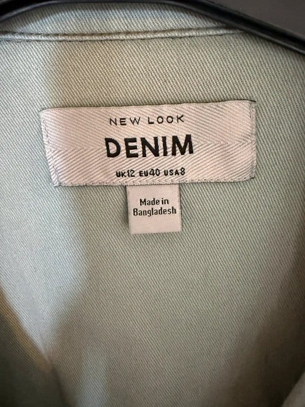 New Look Denim Khaki Green Shirt – Lightweight & Comfortable