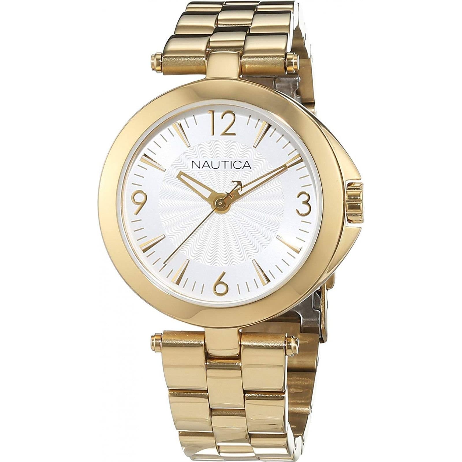 Nautica Nautica Women's NAD14001L 35mm Quartz Watch in Gold