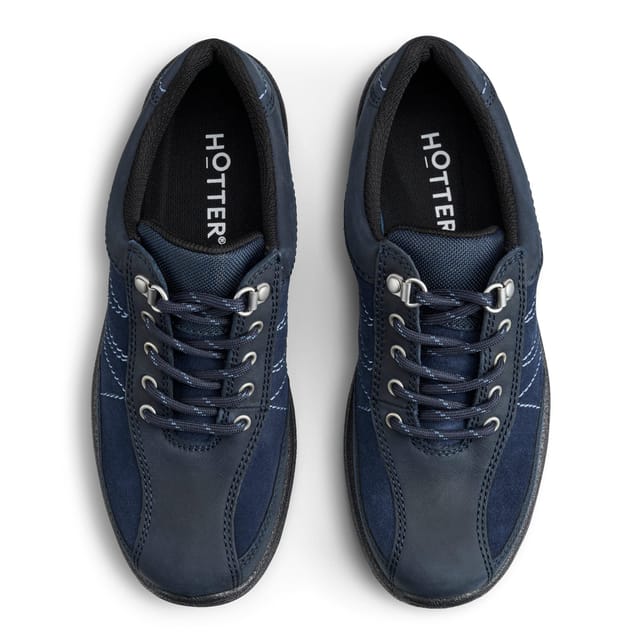 Hotter Hotter Women's Extra Wide 'Mist' Gore-Tex® Shoes in Mid Navy - 3