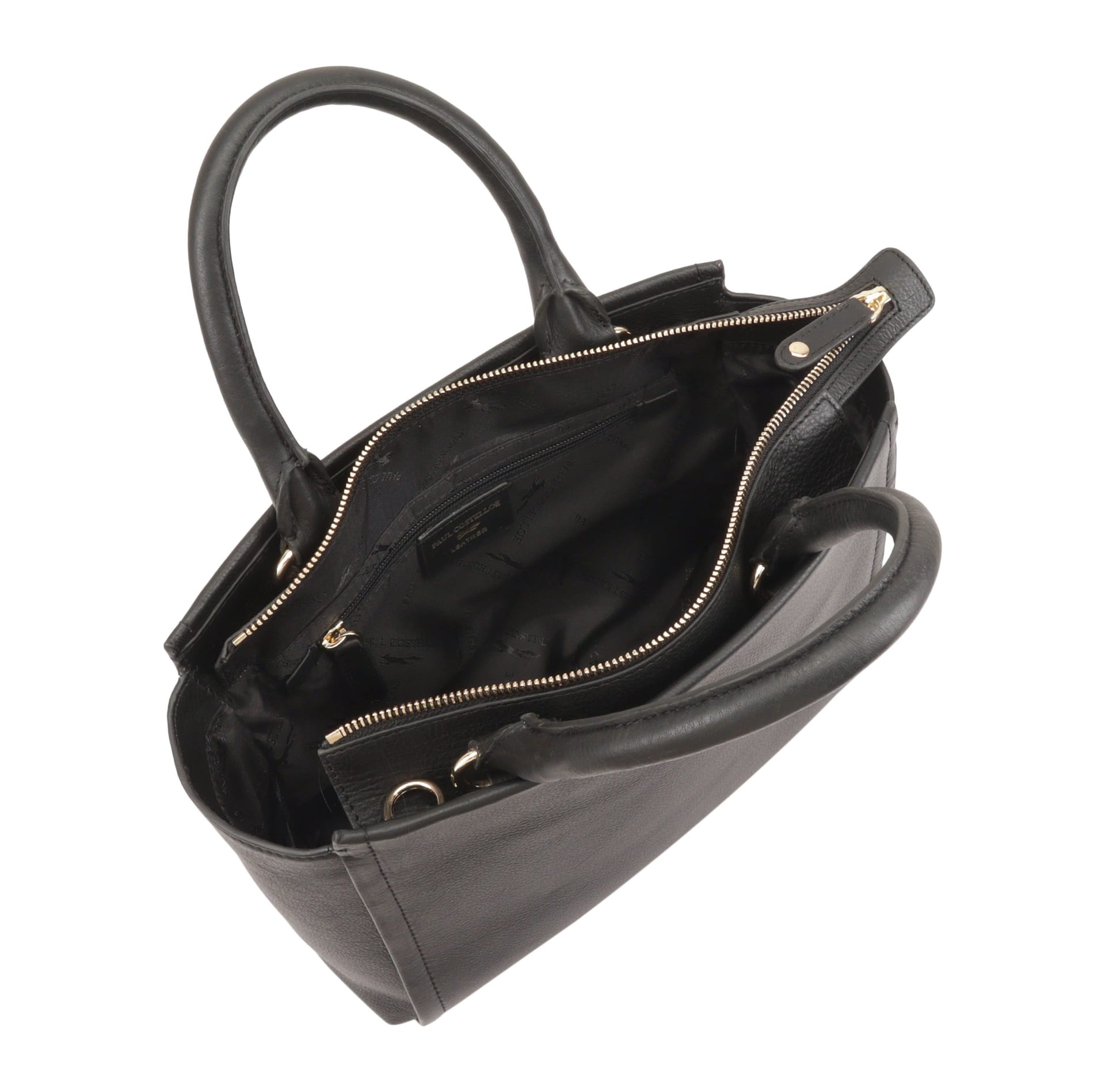 Paul Costelloe Paul Costelloe Women's Jinsha Leather Multi Way Bag in Black - 4
