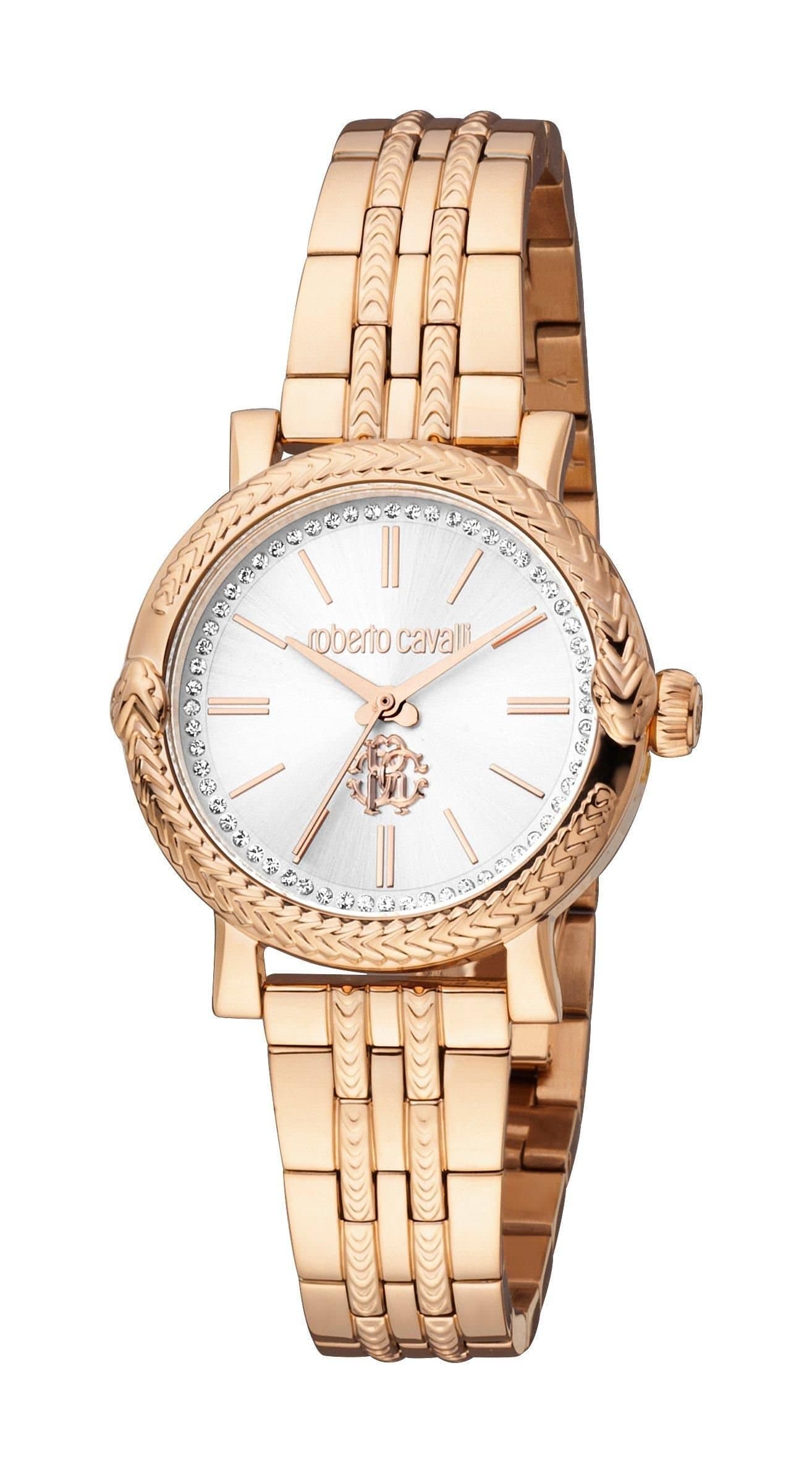 Roberto Cavalli Roberto Cavalli Women's RC5L019M0085 Seduzione Rose Gold stainless Steel Watch