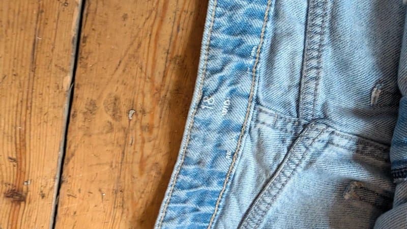 Marks & Spencer M&S Viral Palazzo Jeans Light Indigo size 18 regular length