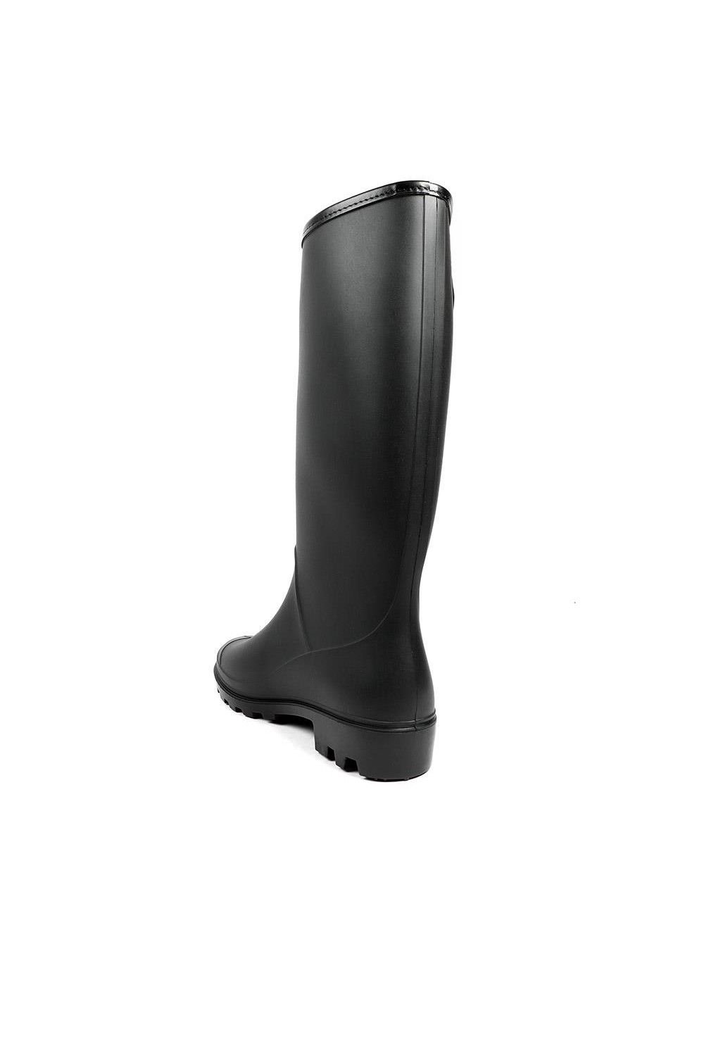 Pavers Pavers Men's Waterproof Wellies in Black - 3