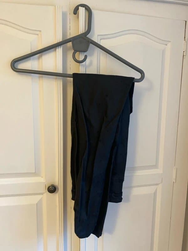 New Look Super skinny black coated jeans