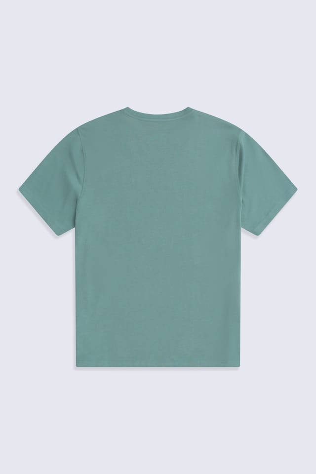 Animal Animal Men's 'Chase' Breathable Short Sleeve Cotton Relaxed Fit T-Shirt in Green - 2