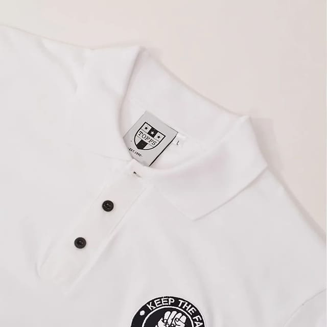 Swansea City AFC Swansea City AFC Men's Mens Retro City Number 7 Polo Shirt in White - 3