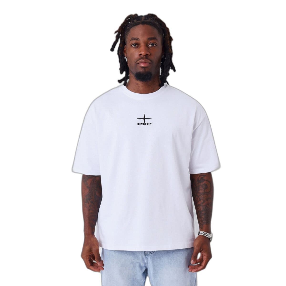 Project X Paris Project X Paris Men's Embroidered T-Shirt in White
